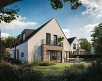 Es handelt sich um unverbindliche Illustrationen mit Sonderausstattungen. Die Bauausführung erfolgt durch das Bauunternehmen