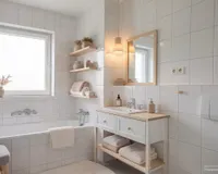 Badezimmer - KI Home Staging