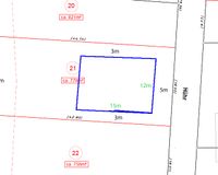 Darstellung Bebauungsmöglichkeit