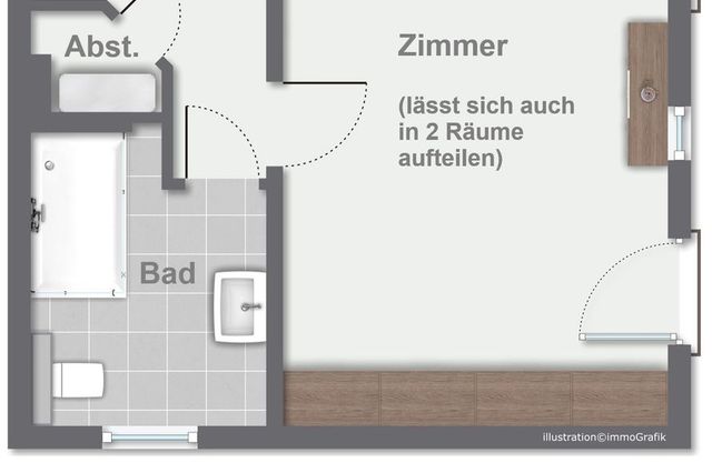 Grundriss Obergeschoss