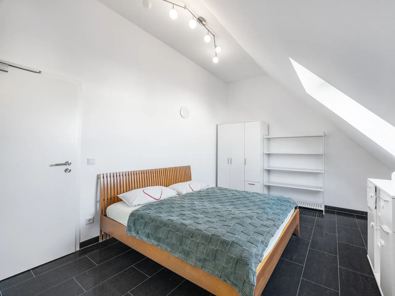 Schlafzimmer 1 im Dachgeschoss