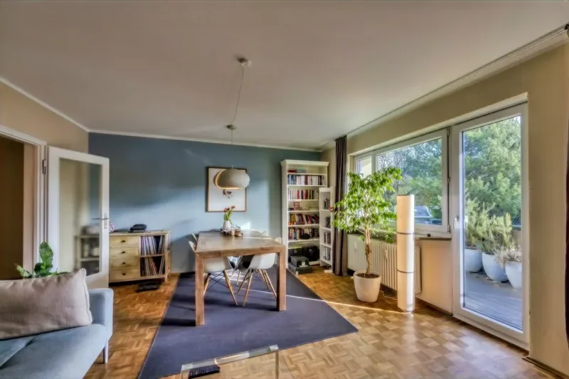 Wohnbereich mit Balkon