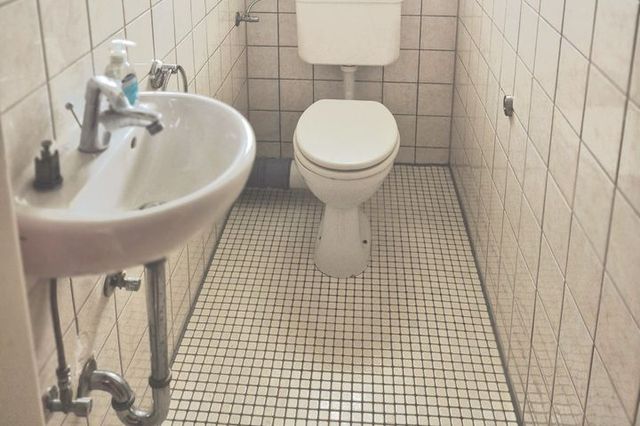 ...noch ein separates WC