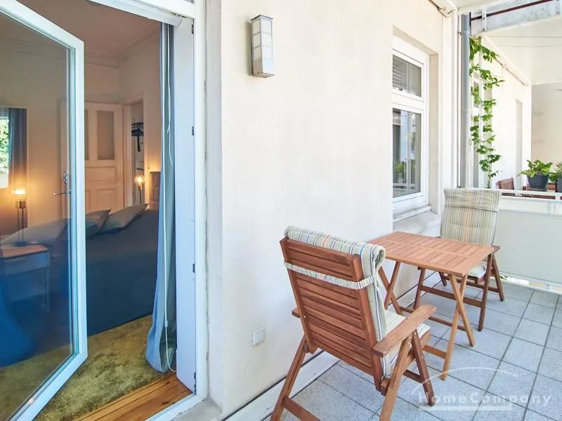 Balkon am Schlafzimmer