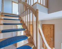 Treppe ins Dachgeschoss