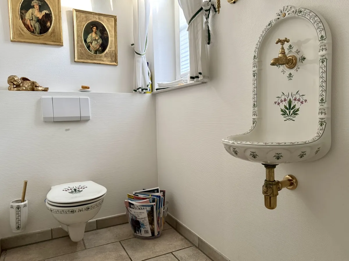Das charmante Gäste-WC