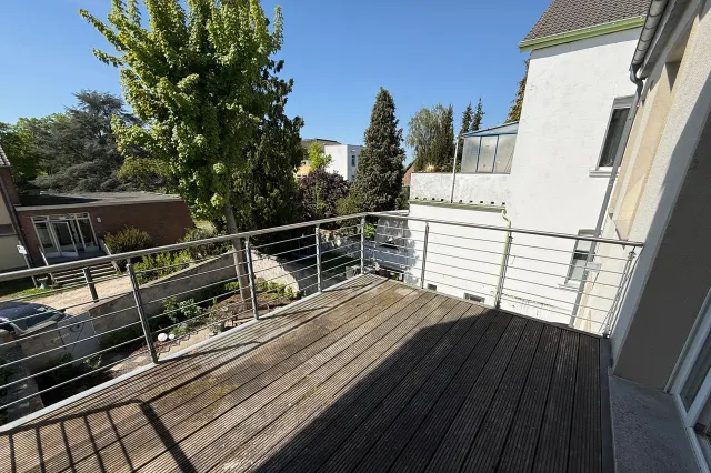 Balkon Hofseite