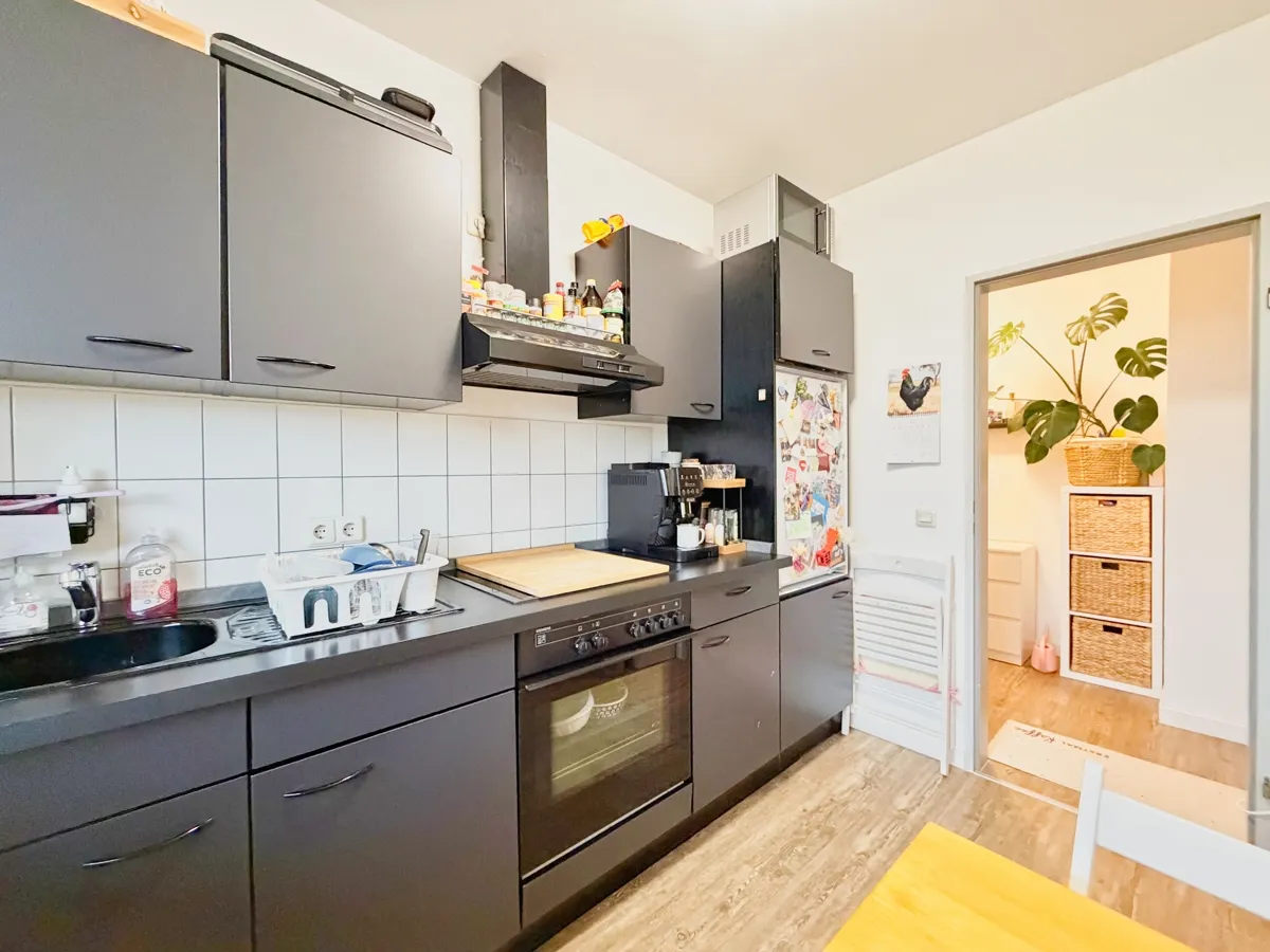 Die einladende Küche...