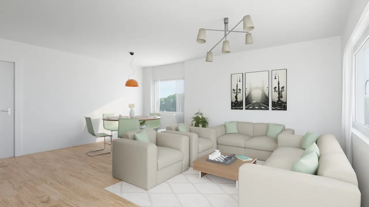 Wohnen - Gestaltungsvorschlag