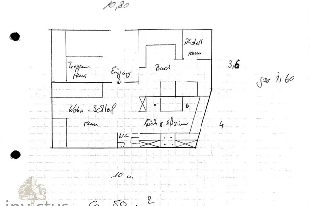 Grundriss DG Wohnung