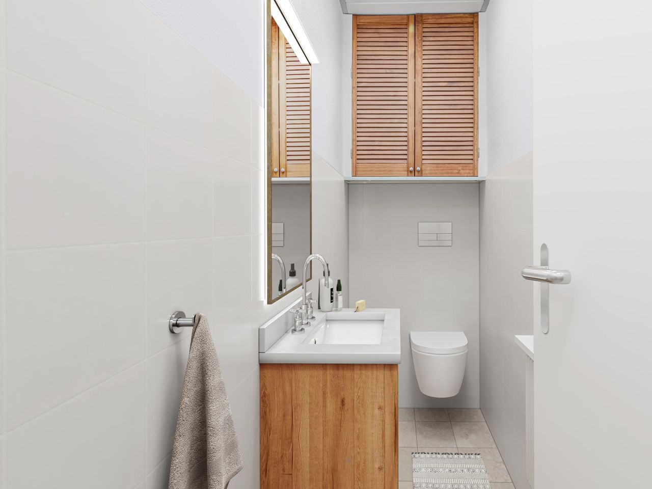 Staging Beispiel: Gäste-WC