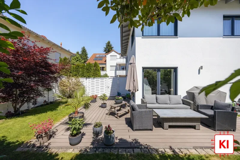 KI-generiert: Terrasse