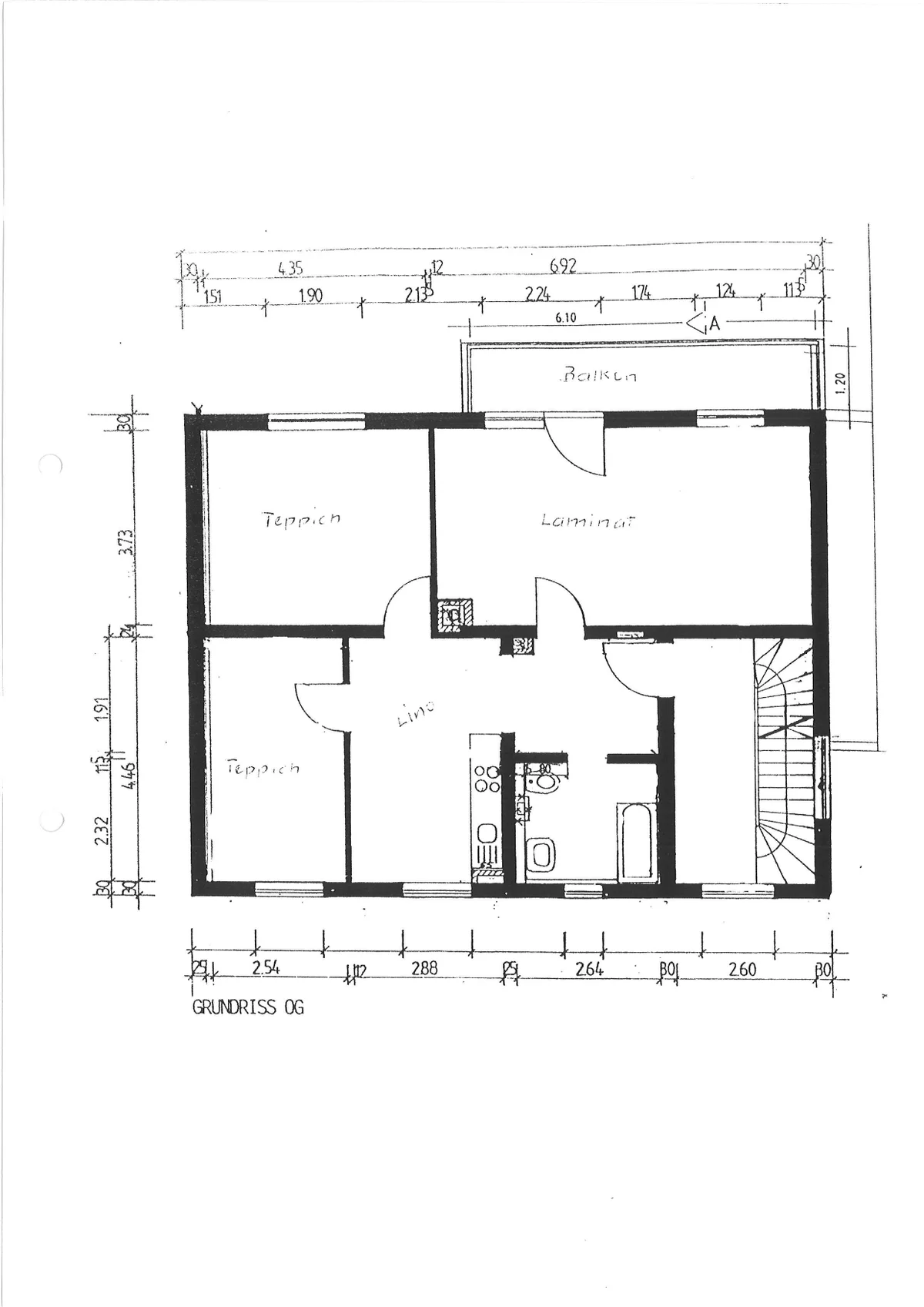 Grundrissplan