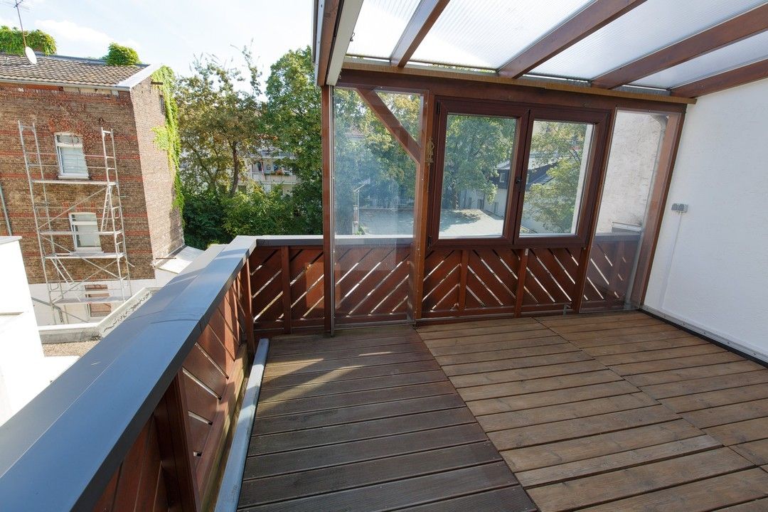 Terrasse variabel zu öffnen