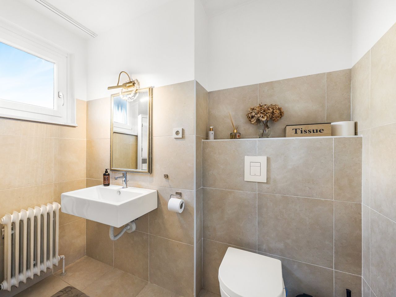 Gäste-WC im Erdgeschoss