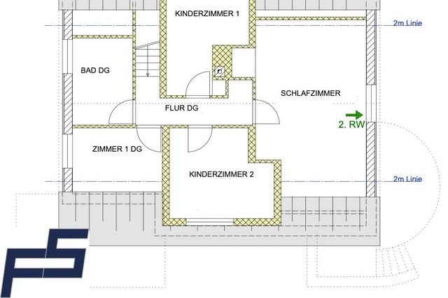 Grundriss Dachgeschoss