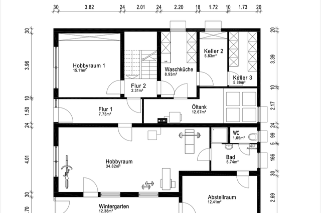 Grundriss UG