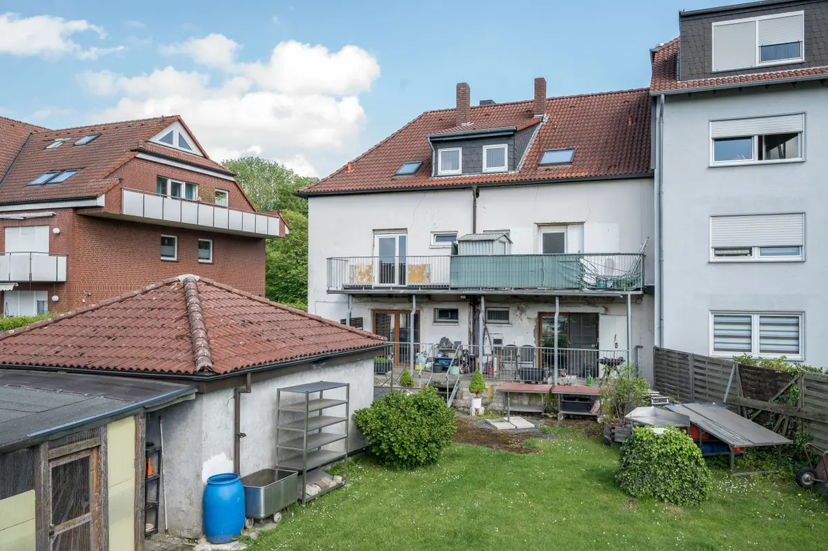 Haus Hinteransicht 