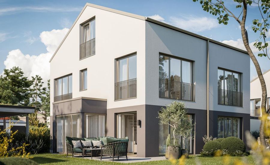 Geborgenheit hoch 11. Modernes Neubau-Ensemble.