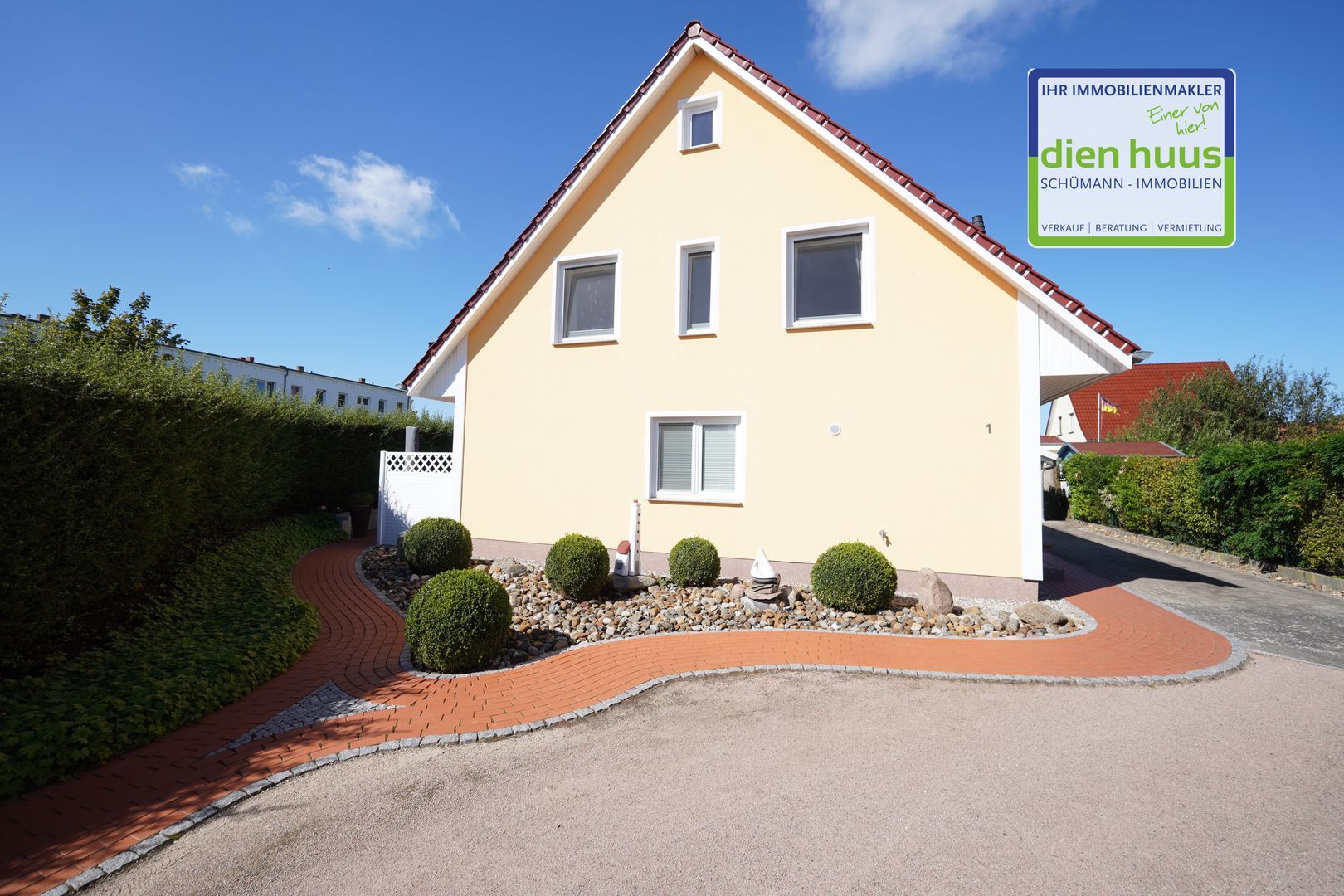 Doppelhaus im Zentrum von Rerik direkt an der Ostsee