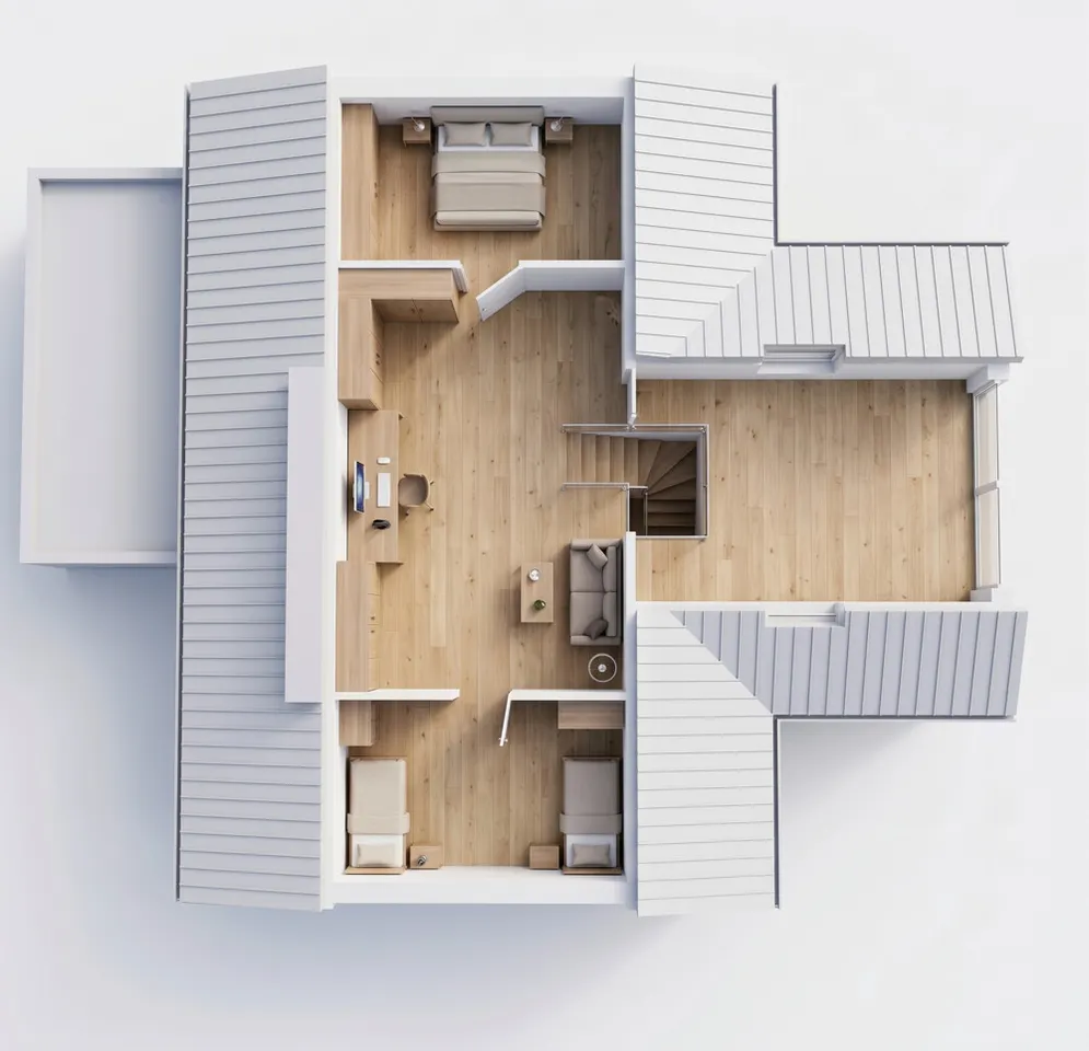 Grundriss Spitzboden