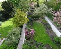 Blick vom Balkon