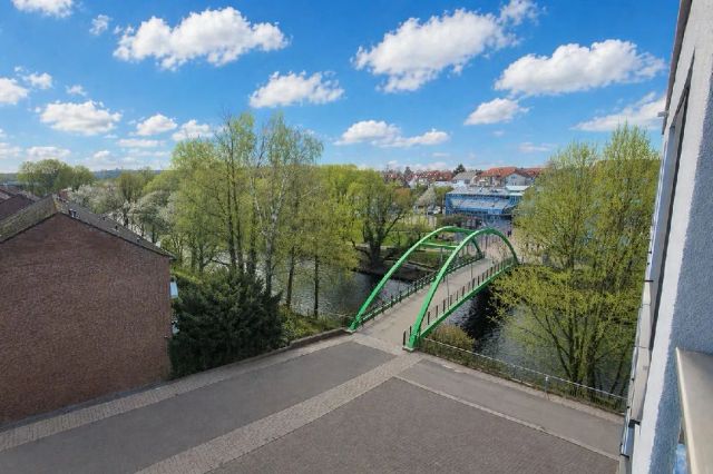 Blick vom Balkon