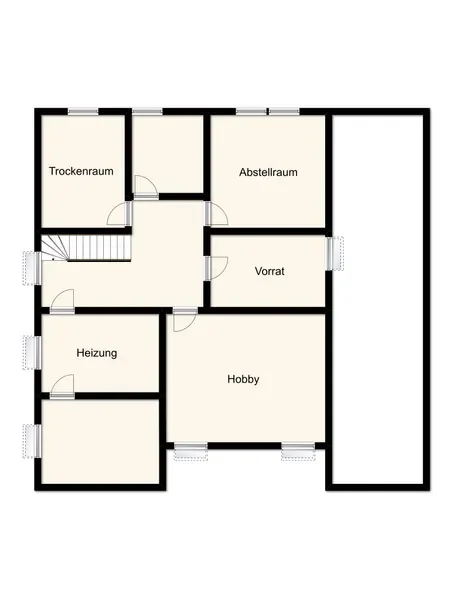 Grundriss Kellergeschoss