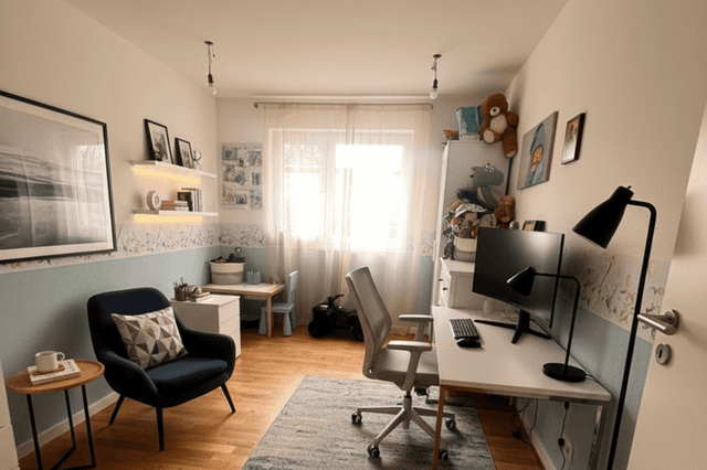 Homeoffice oder Kinderzimmer
