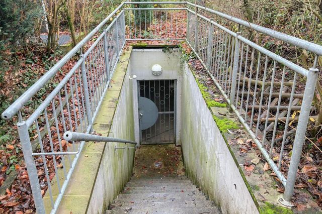 Zugang zur Tiefgarage