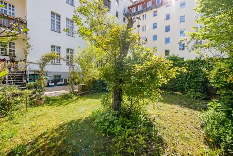Gartenfläche