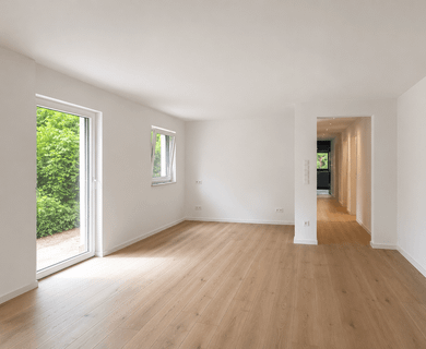 Neubau-Erstbezug! 3-Zimmerwohnung mit Terrasse und Garten - Foto 1