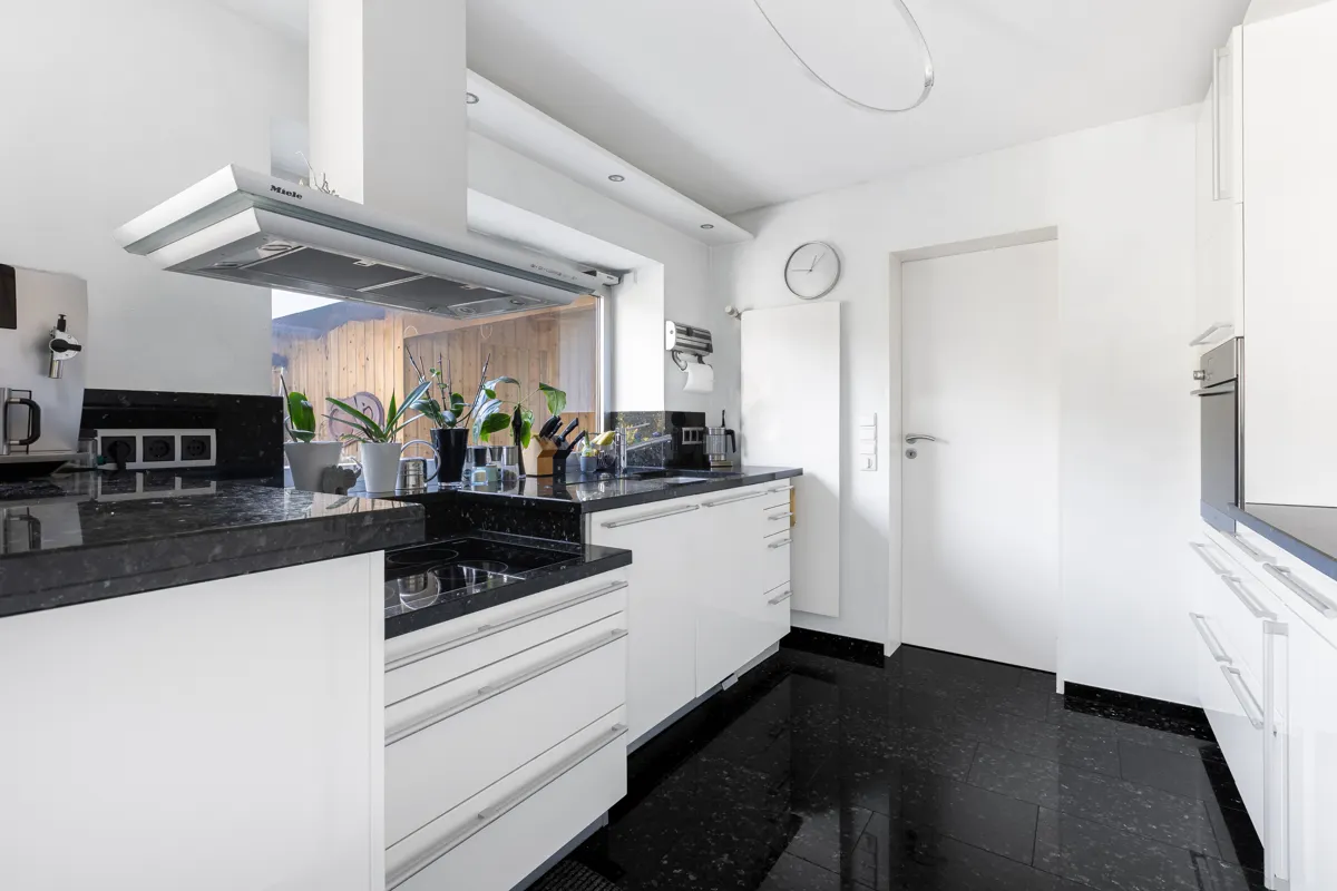 Küche mit Granit
