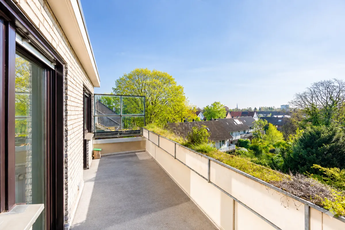 Balkon Innenhof