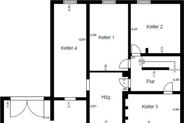 Grundriss Kellergeschoss