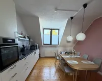 Küche mit Essecke