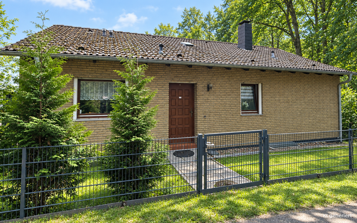 Wohnen, wo der Wald beginnt: Freistehendes Einfamilienhaus am Schwelmer Göckinghof