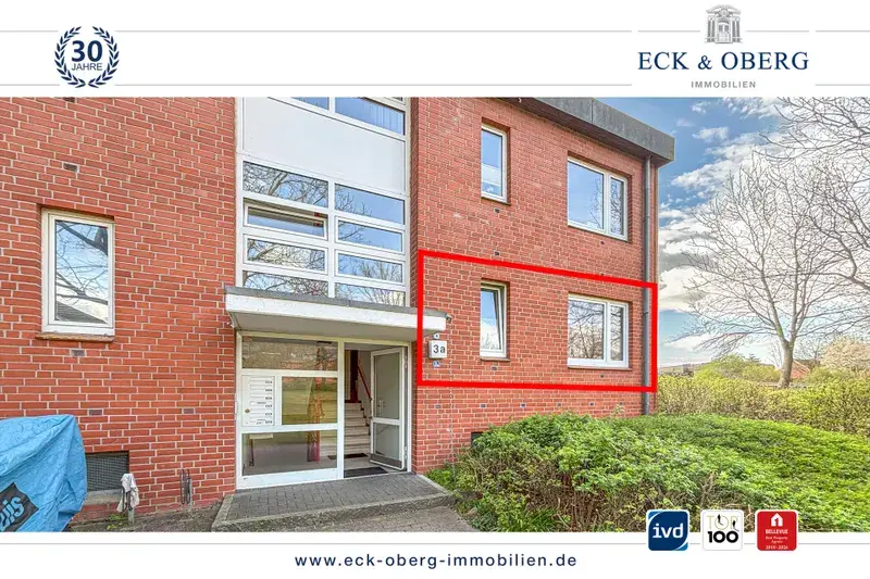 Attraktive 2-Zimmer-Wohnung in Molfsee zwischen Natur und Stadt