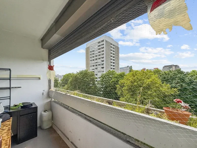 Westloggia am Schlafzimmer