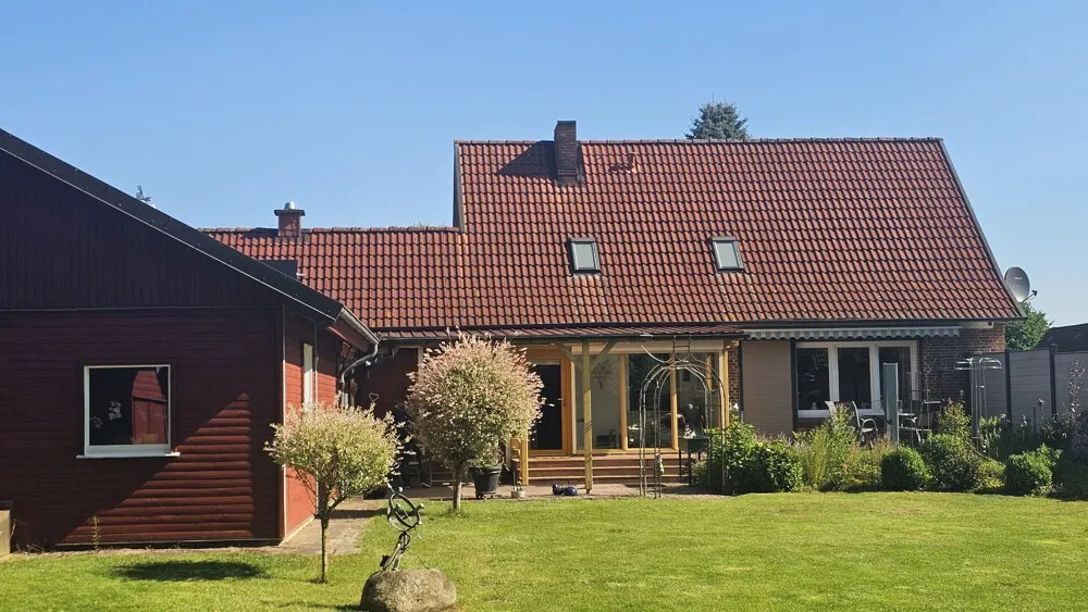 rückwertige Ansicht