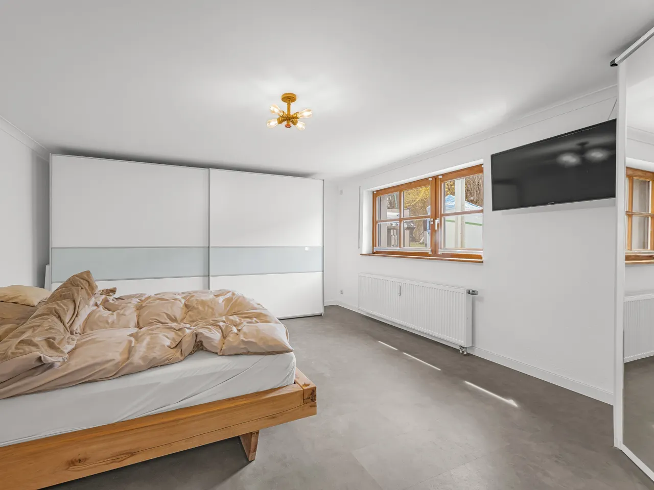 Schlafzimmer im Untergeschoss