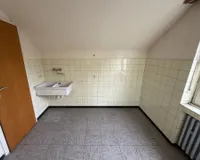 Küche im Dachgeschoss