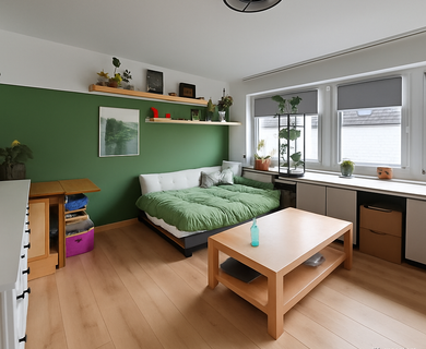 Lichtdurchflutetes 1-Zi. Appartement in zentraler Lage von Solingen - Foto 1