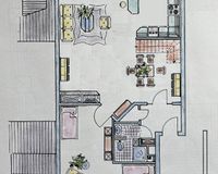 Grundriss Normalgeschoss