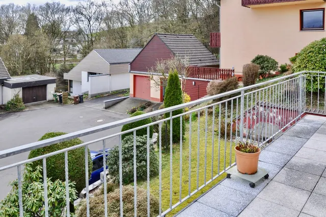 Ausblick vom Balkon (EG)