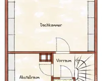 ausgebautes Dachgeschoß