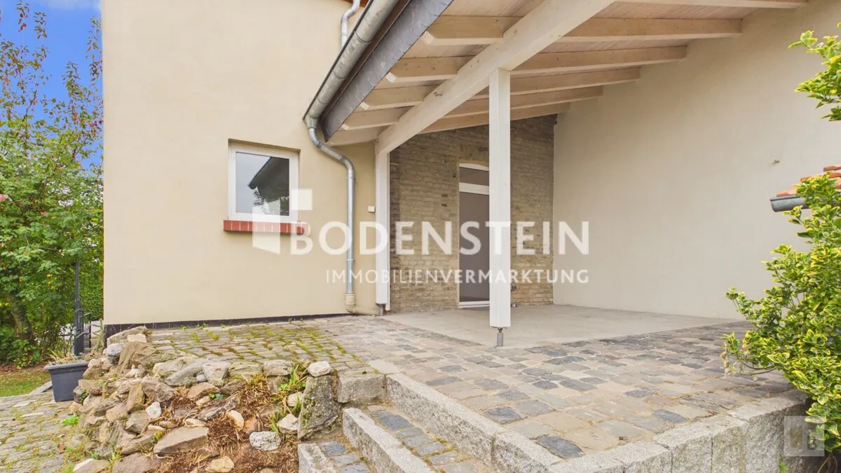 Überdachte Terrasse