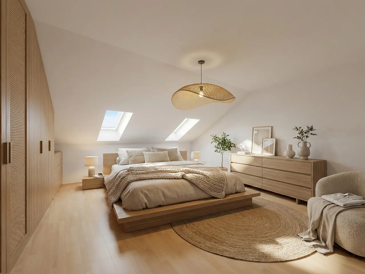 Visualisierung  Schlafzimmer