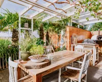 Außenterrasse mit Außenküche