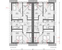 Grundriss- Dachgeschoss Wohnbeispiel